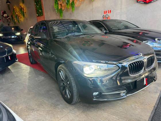 BMW 118i 1.6 SPORT GP 16V TURBO GASOLINA 4P AUTOMÁTICO BMW 118i 1.6 SPORT GP 16V TURBO GASOLINA 4P AUTOMÁTICO